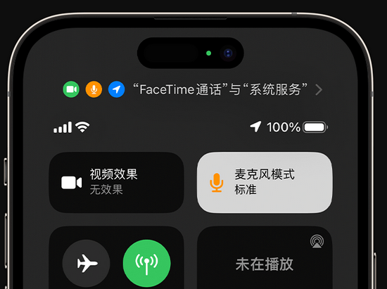 平湖苹果授权维修网点分享iPhone在通话时让你的声音更清晰 